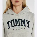 Укороченная толстовка Tommy Hilfiger, серый - фото 4