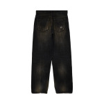 Джинсы Supreme Distressed Loose Fit Selvedge Jean, черный - фото 2