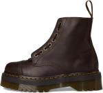 Dr. Martens Unisex-Adult Sinclair кожаные платформенные ботинки Combat, Dark Brown - фото 4