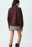 Джемпер Stradivarius Jumper, Dark Red - фото 3