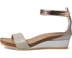 Туфли Naot Pixie, цвет Beige Lizard Leather/Silver Threads Leather/Rose Gold Leather - фото 4