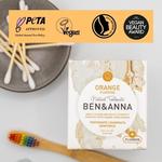 Зубная паста апельсин с фтором 100мл, Ben&Anna - фото 2