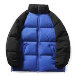 POINTLIMIT Унисекс пуховик, Purple Sleeves with Gray Body - фото 8