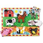 Melissa & Doug, деревянная головоломка Ферма - фото 2