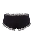 Шорты Hanro Boyshorts Cotton Lace, черный - фото 3