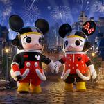 Mega Space Molly Disney Mickey & Minnie Set 100% POP MART - фото 2