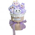 Букет мультяшная необычная кукла HOUDASHI, Coffee - фото 6