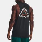 Майка мужская черный Under Armour, черный - фото 4