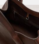 Кожаная сумка-мессенджер Alger Medium The Row, Deep Brown/Deep Brown Ans - фото 3