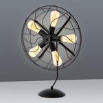 Настольная лампа Näve, 47,5x14,5x64 см, черный - фото 2