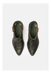 Кожаные ботильоны Felmini, зеленый - фото 5
