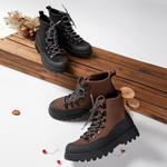 native Родные ботильоны унисекс, Песочно-серый|черный - фото 6