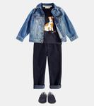 Толстовка Gabor из шерсти и хлопка Bonpoint, темно-синий - фото 2