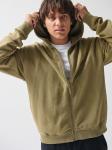 Толстовка с капюшоном на молнии NoWear, хаки - фото 7