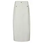 Юбка Vero Moda Luna Pocket Long, бежевый - фото