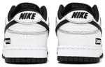 Кроссовки Nike Dunk Skateboarding Shoes Unisex Low-top Black/White, белый - фото 4