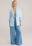 Блейзер We Fashion, Pastel Blue - фото 2
