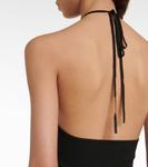 Майка с халтернеем Peter Do, черный - фото 5