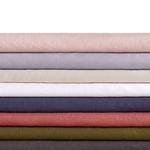 Комплект льняных простыней Brooklyn Loom, темно-синий - фото 4