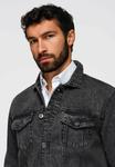 Куртка Ombre Denim jacket, Black - фото 4