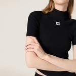 MIU MIU Топ женский черный - фото 7