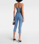 Джинсы скинни с высокой посадкой Magda Butrym, синий - фото 3