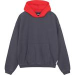 Худи Stüssy с логотипом Stussy, серый - фото 5