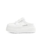 BOERDIQI Закрытые тапочки женские белые - фото