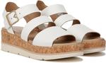 Сандалии Dr. Scholl's Once Twice Espadrille Platform Wedge Sandal, цвет White/Cork - фото 6