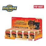 Фигурка Pop Mart Digimon Fridge Magnet Sealed Case (10 Blind Boxes) - фото