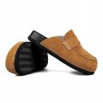 Сабо с закрытым носком унисекс Xie She, хаки - фото 26