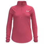 Толстовка Under Armour Tech Wordmark half zip, розовый - фото