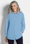 Блузка на пуговицах Goldner, Blue - фото