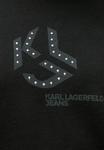 Худи Karl Lagerfeld Jeans STUDDED MONOGRAM, Black - фото 5