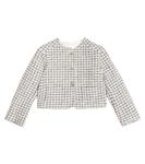 Твидовый пиджак tabitha Bonpoint, синий - фото