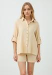Блуза Jimmy Key Button-down blouse, Beige - фото