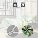 Чехол для подушки зеленый 80x80 см Erwin Müller - фото 5