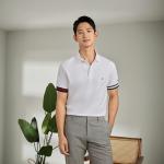 Мужская поло Tommy Hilfiger, темно-синий - фото 10