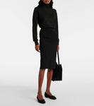 Замшевые балетки Awar The Row, черный - фото 3