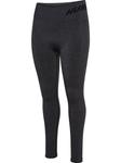 Леггинсы Hummel Hmlte Curve Seamless Mw Tights, черный - фото 4