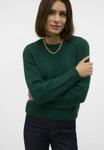 Джемпер VMNOVAH O NECK Vero Moda, темно-зеленый - фото 5