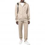 Прямые спортивные штанины Lanvin, бежевый - фото 4