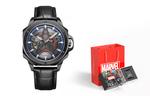 MARVEL Часы Hero Collection Automatic Mechanical Movement Rubber Band Strap Watch Men's Watch Black Dial - фото 9
