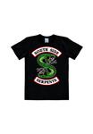 Футболка Easyfit Riverdale - South Side Serpents LOGOSHIRT, черный - фото