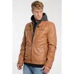 Кожаная куртка JCC "3102234", цвет Cognac - фото 8