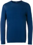 Свитер с круглым вырезом Drumohr, синий - фото