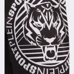 Купальные шорты стандартного кроя Plein Sport, черный - фото 3