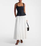 Длинное платье Jolynn Simkhai, Black Multi - фото 2