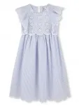 Платье в полоску Chloé Kids, синий - фото