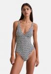 Купальник Marc O'Polo Swimsuit, Black Aop/Black - фото
